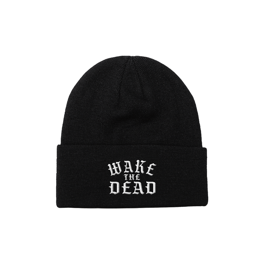 WAKE THE DEAD - "Logo" Black Beanie