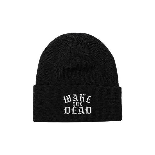 WAKE THE DEAD - "Logo" Black Beanie