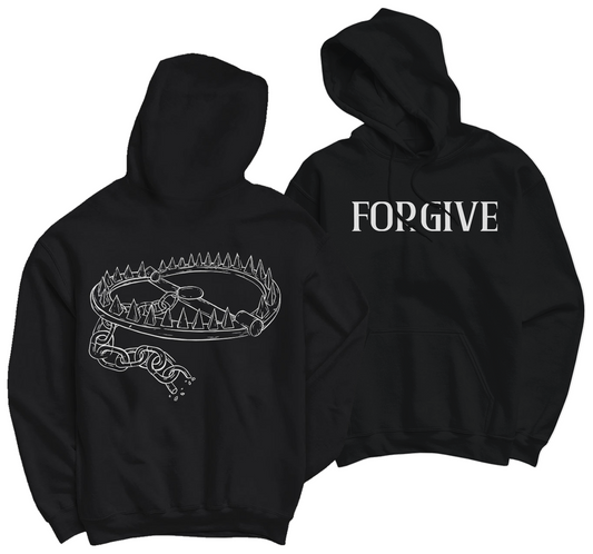FORGIVE "Logo" Black Hoodie
