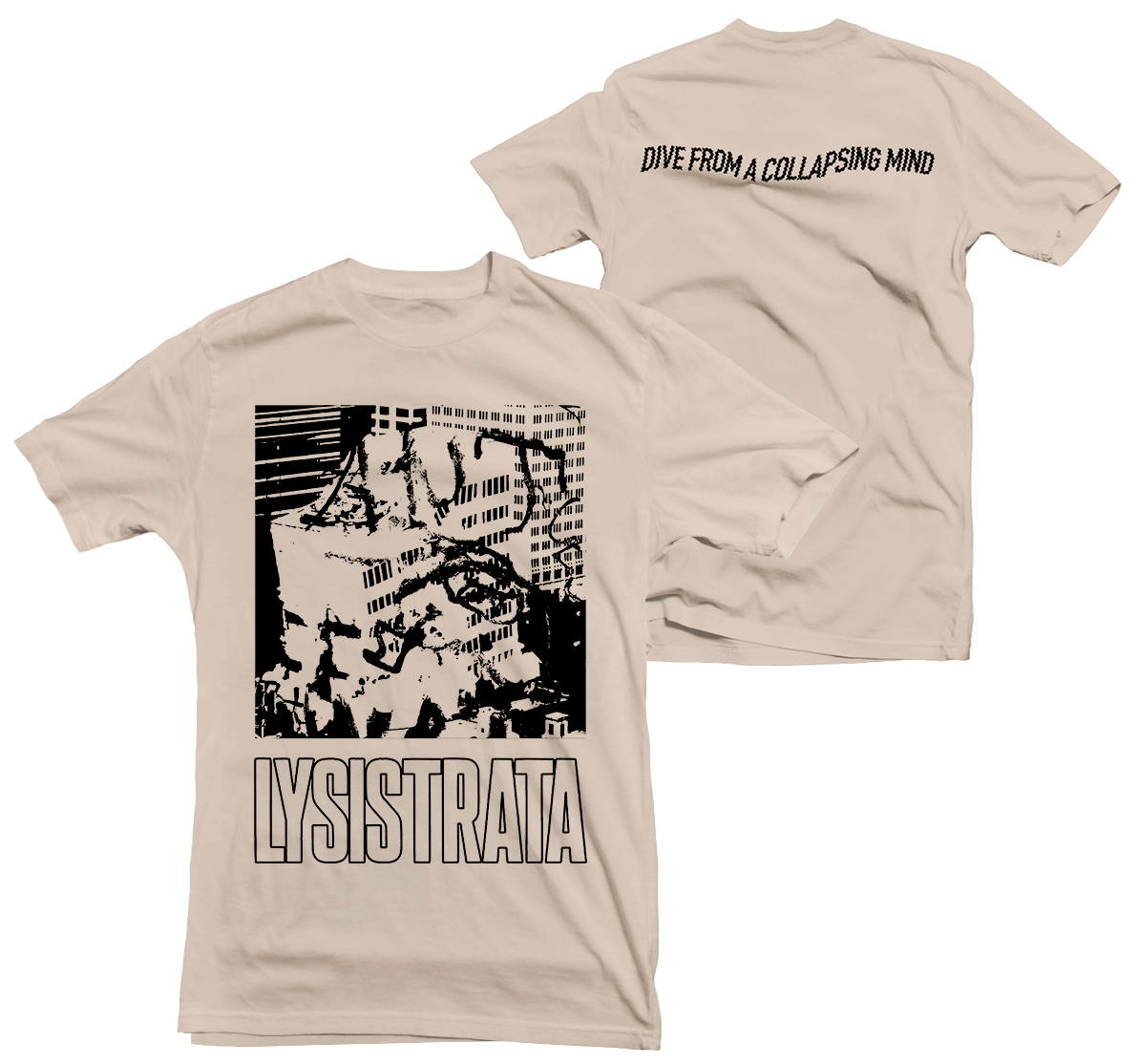 LYSISTRATA "Building" Light Sand T-Shirt