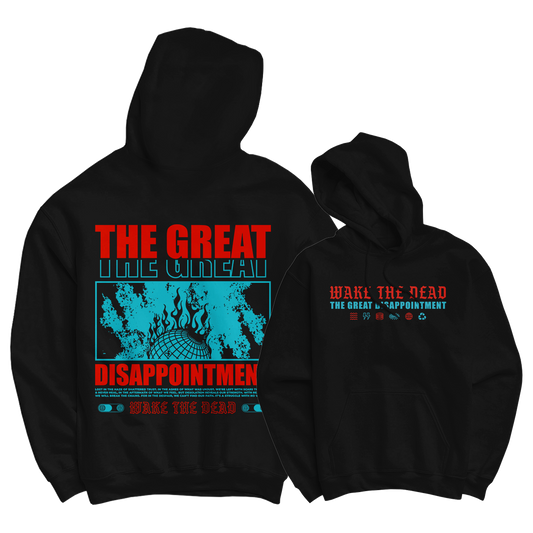 WAKE THE DEAD - "The Great Disappointment" Black Hoodie