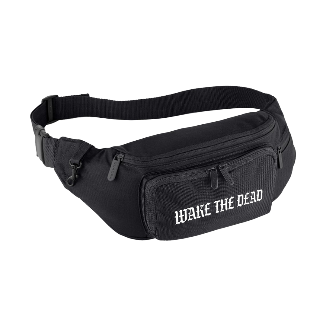 WAKE THE DEAD - "Logo" Black Bumbag