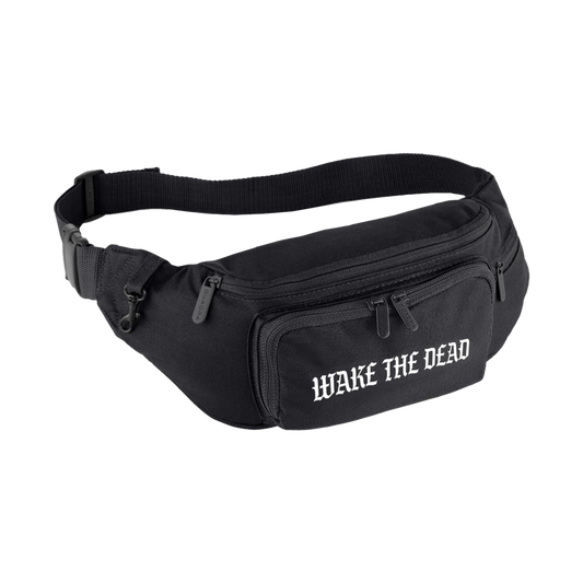 WAKE THE DEAD - "Logo" Black Bumbag
