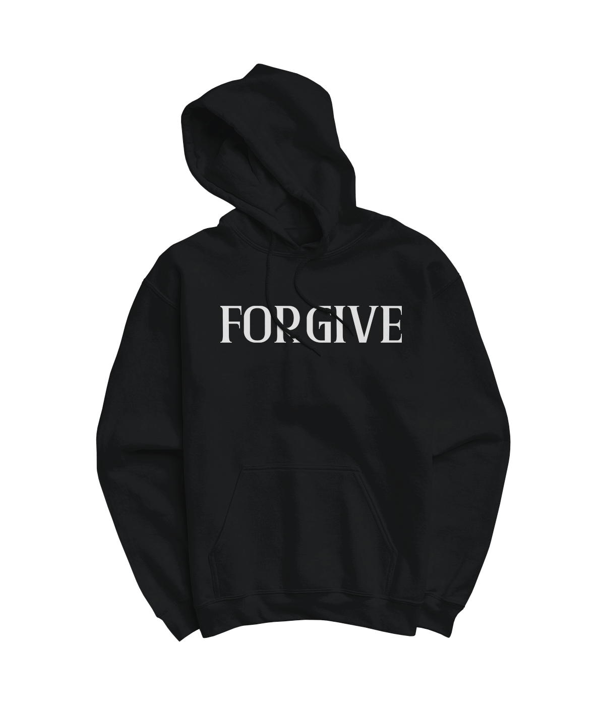 FORGIVE "Logo" Black Hoodie