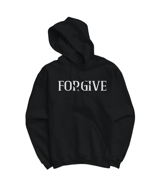 FORGIVE "Logo" Black Hoodie