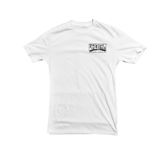 WHO I AM - "Until My Last Breath" White Tee