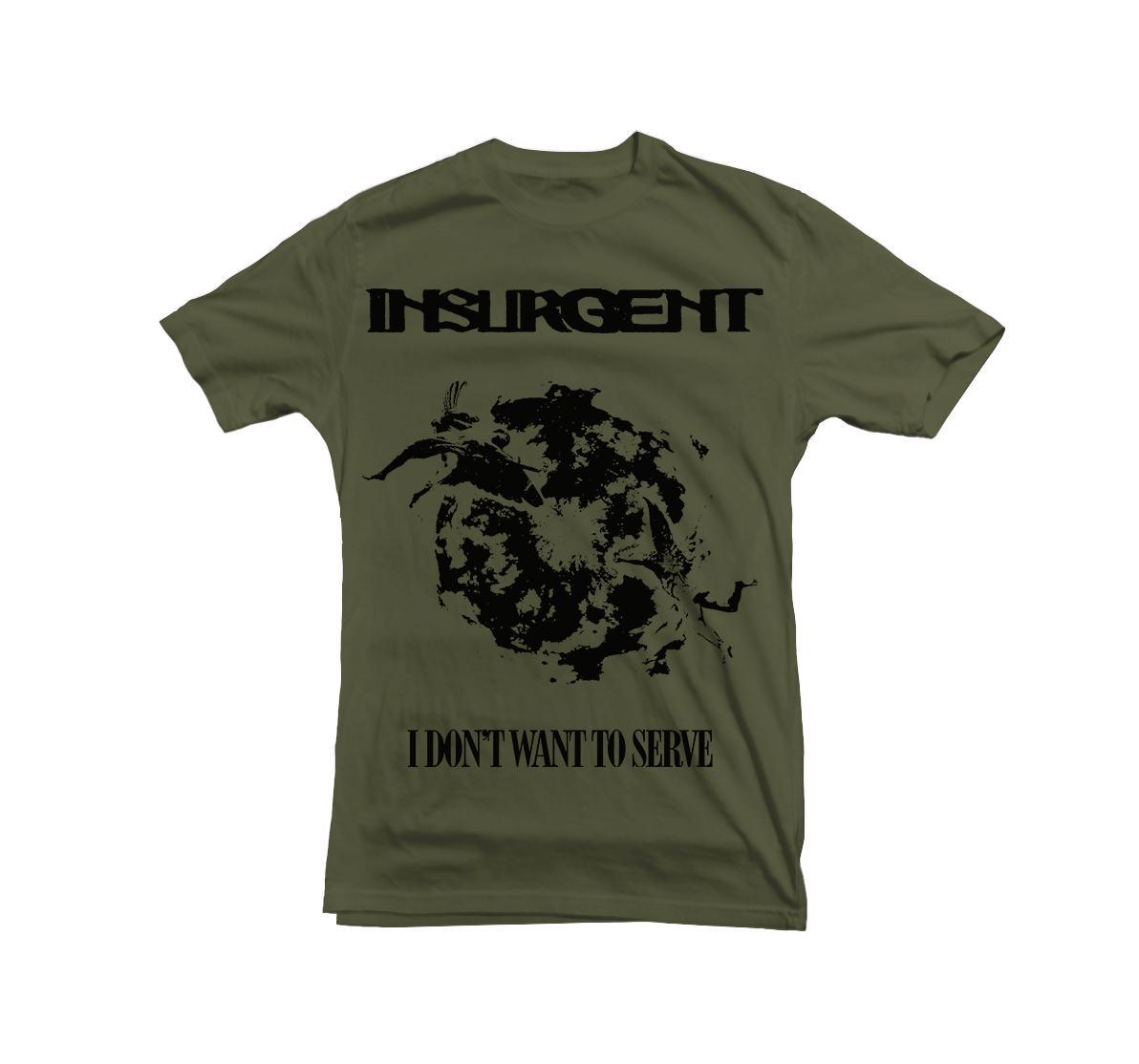 INSURGENT Military Green T-Shirt