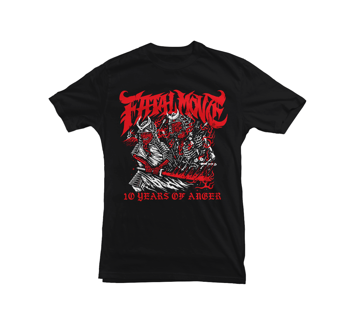 FATAL MOVE - "SAMURAI" BLACK TEE