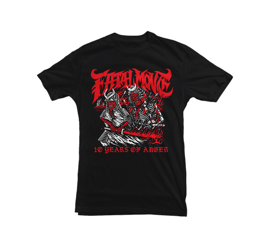 FATAL MOVE - "SAMURAI" BLACK TEE