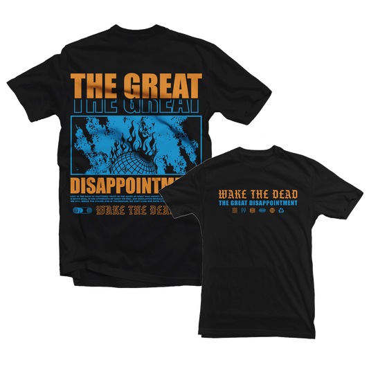 WAKE THE DEAD - "TGD" Black T-Shirt