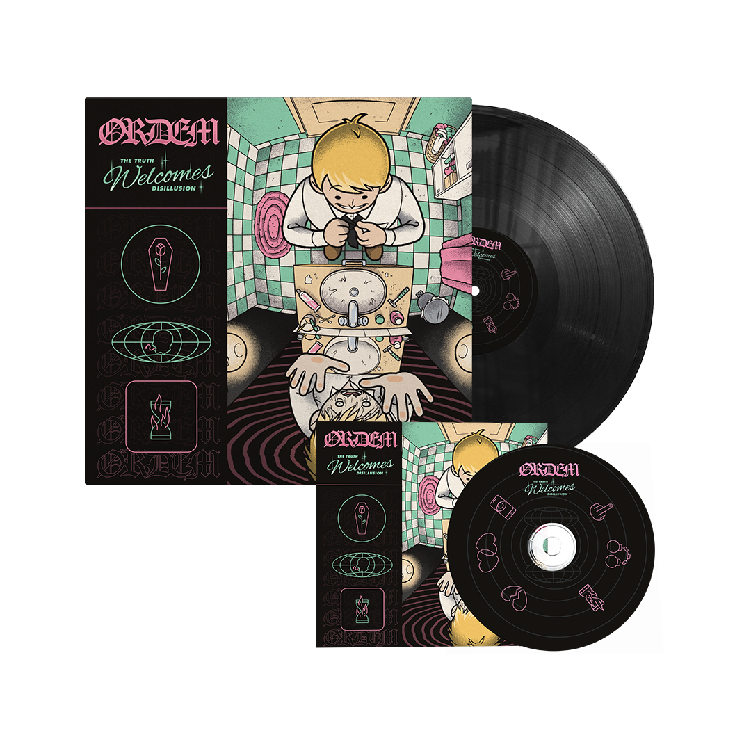 ORDEM - "The Truth Welcomes Disillusion" LP + CD