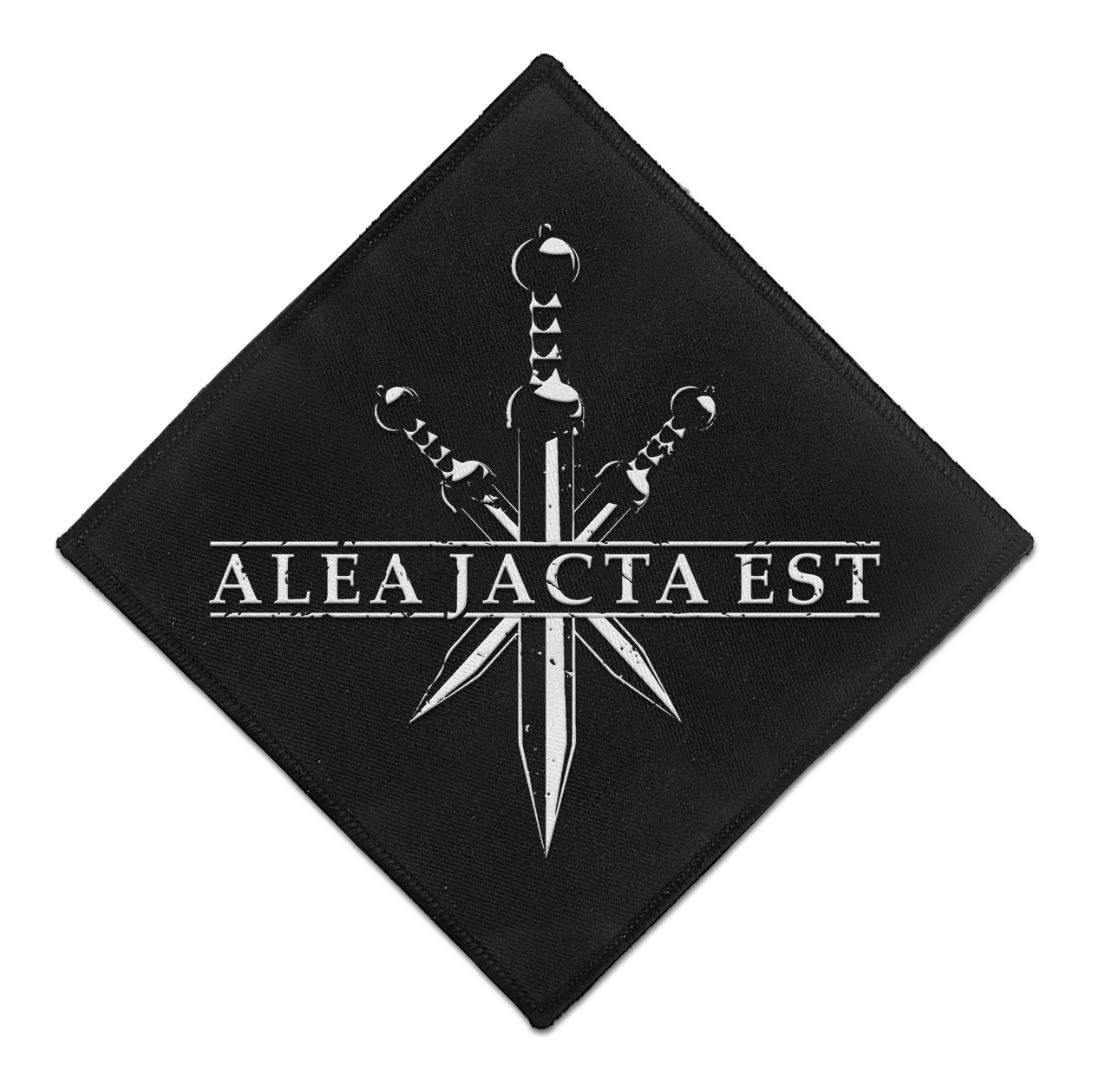 ALEA JACTA EST - "AD AUGUSTA" Black Patch