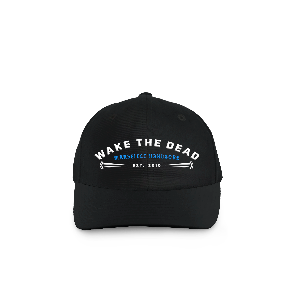 WAKE THE DEAD "Spike" Black Dad Cap
