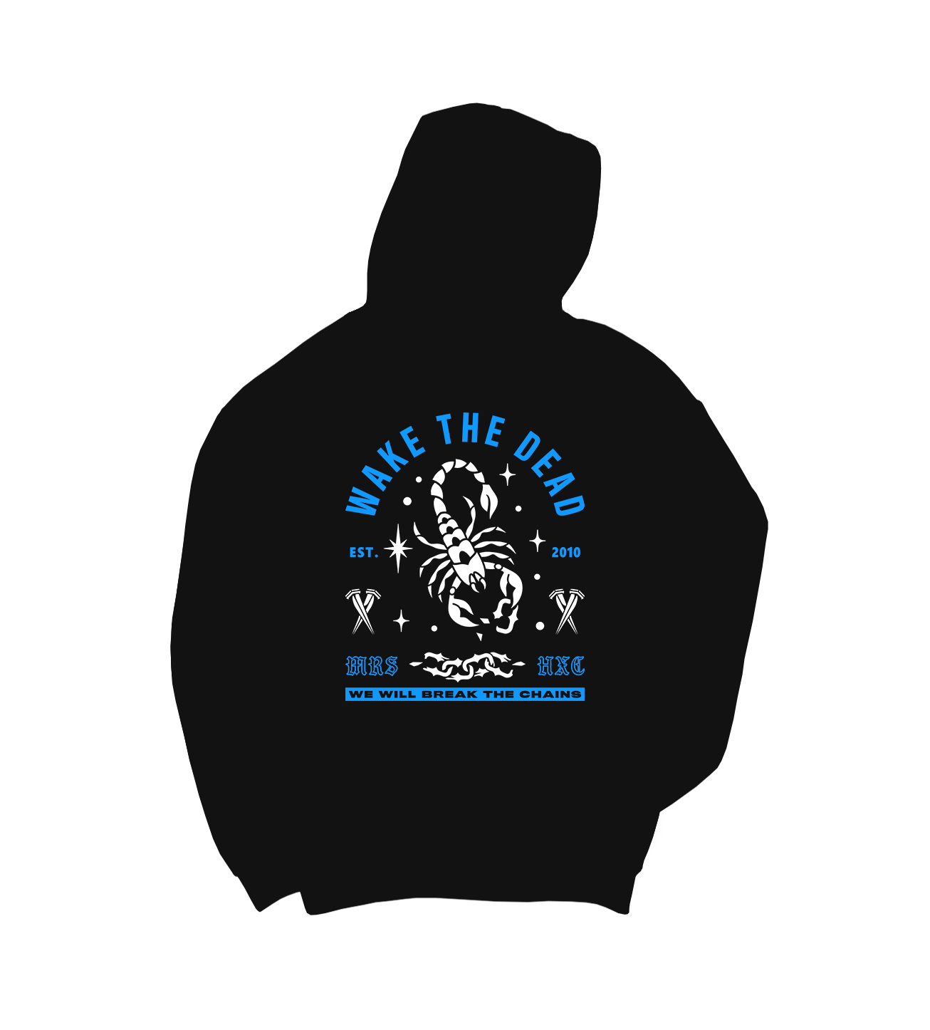 WAKE THE DEAD "Scorpion" Black Hoodie