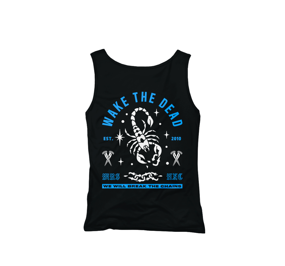 WAKE THE DEAD "Scorpion" Black Tanktop