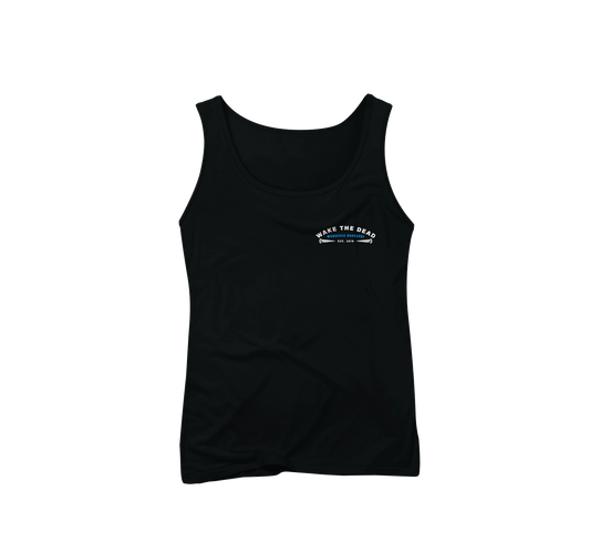 WAKE THE DEAD "Scorpion" Black Tanktop