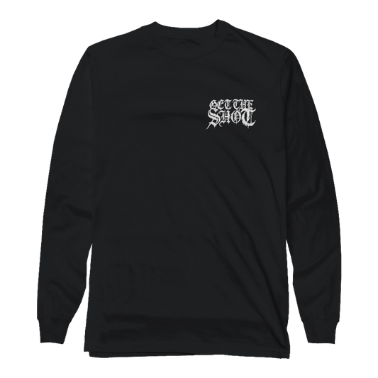 GET THE SHOT "Death To Oppressors" Black Longsleeve