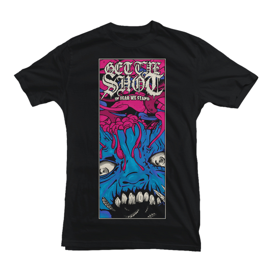 GET THE SHOT "In Fear We Stand" Black T-Shirt