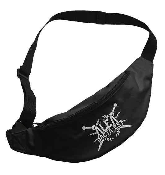 ALEA JACTA EST Bum bag (BLACK)