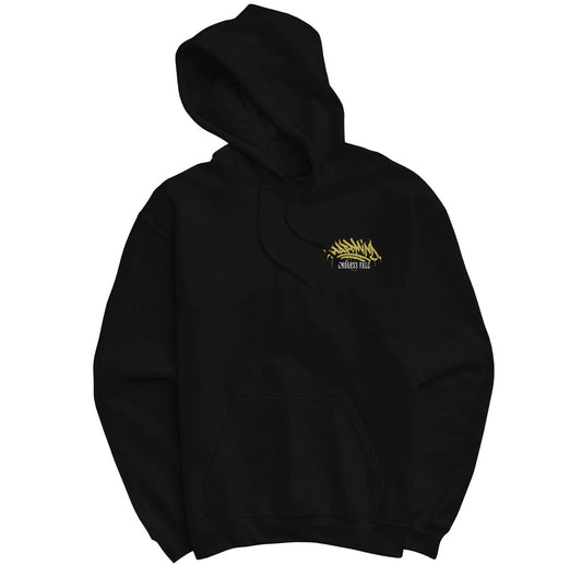 HARDMIND "Endless Fall" Black Hooded Sweatshirt