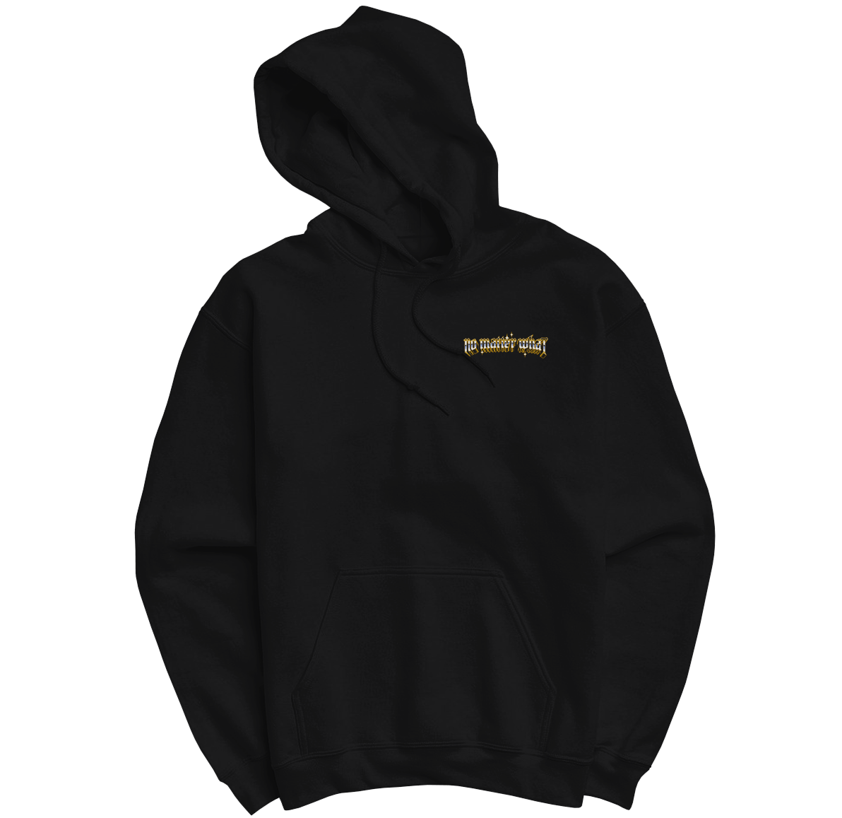 NO MATTER WHAT "Dragon Treasure" Black Hoodie