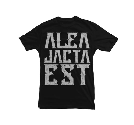 ALEA JACTA EST Black T-Shirt