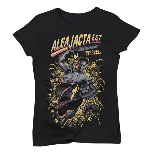 ALEA JACTA EST "Last Action Hero" Black T-Shirt