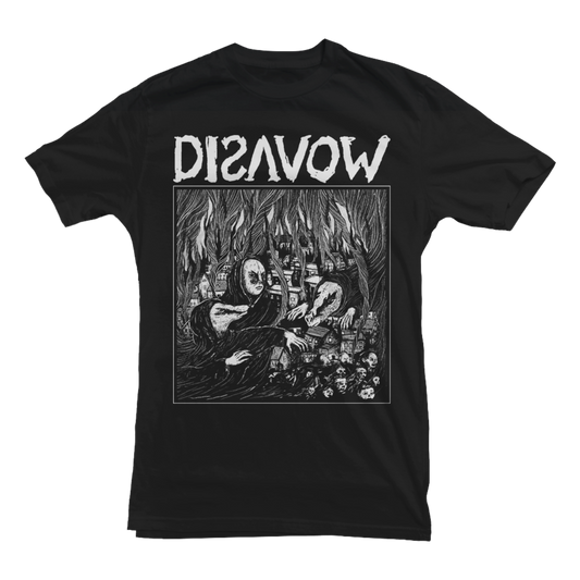 DISAVOW "Cover" Black T-Shirt