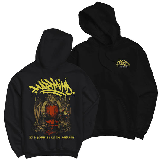 HARDMIND "Endless Fall" Black Hooded Sweatshirt