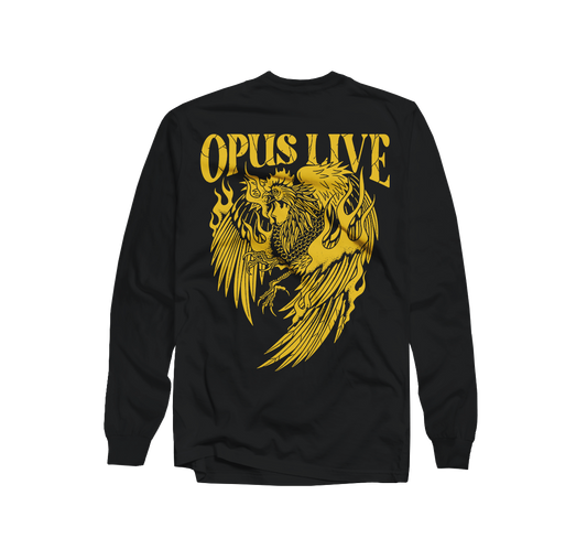 OPUS LIVE Black Longsleeve