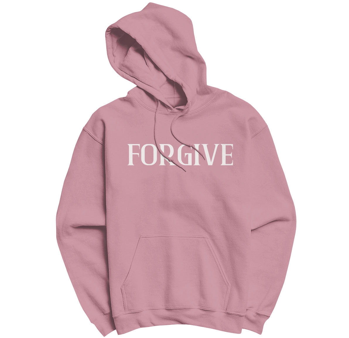 FORGIVE "Logo" Pink Hoodie