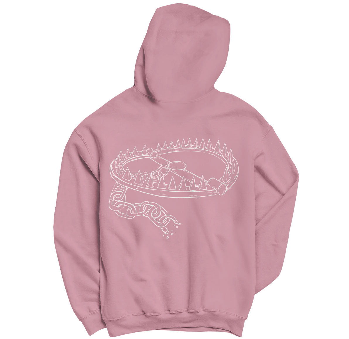 FORGIVE "Logo" Pink Hoodie