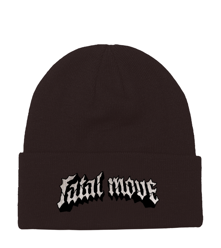 FATAL MOVE - "LOGO" BEANIE