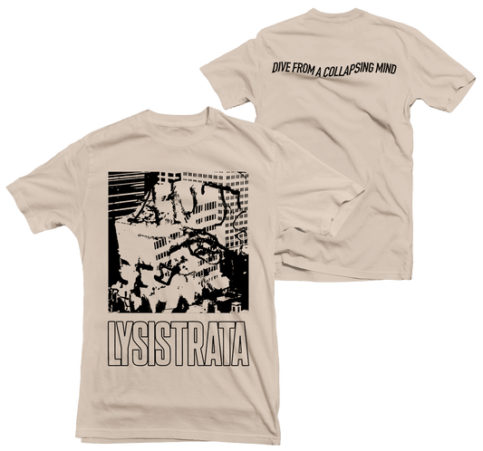 LYSISTRATA  "Building" Light Sand T-Shirt
