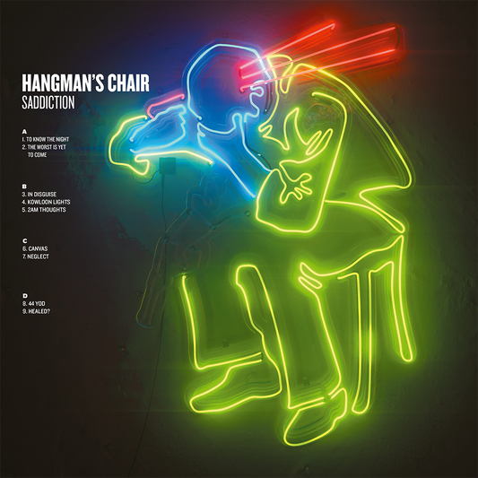HANGMAN'S CHAIR "Saddiction" 2xLP Red Marble Effect