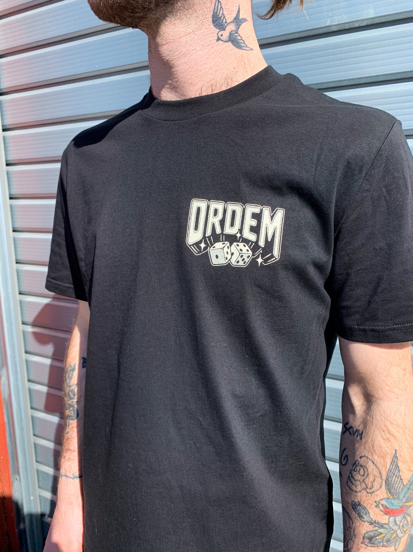 ORDEM - " Gambling Issues " Black T-Shirt