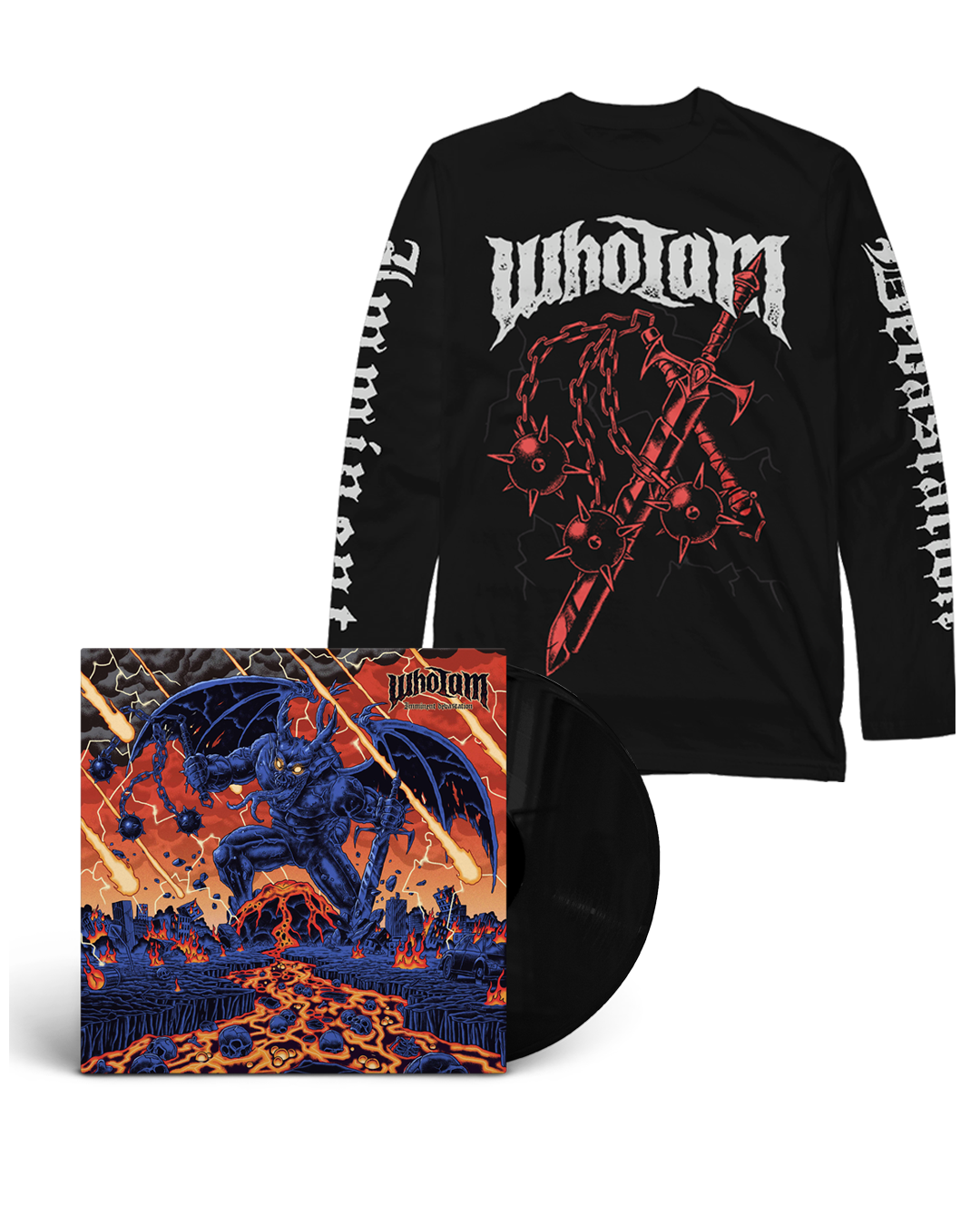 WHO I AM - BUNDLE Vinyle + Longsleeve "Weapons"