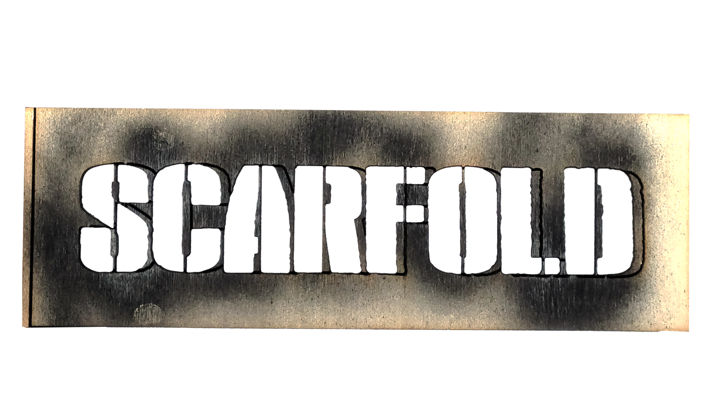 SCARFOLD - STENCIL