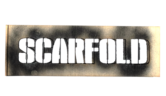 SCARFOLD - STENCIL