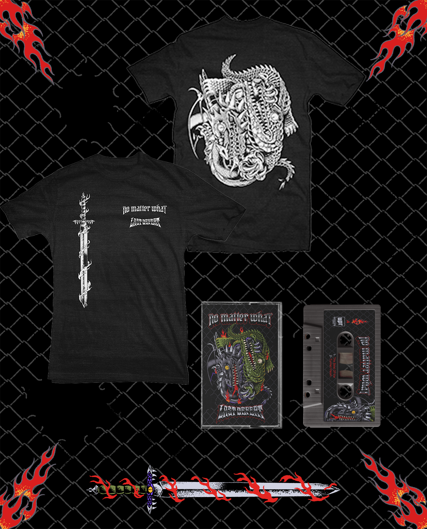 BUNDLE TAPE LAST DEFEAT x NO MATTER WHAT SPLIT