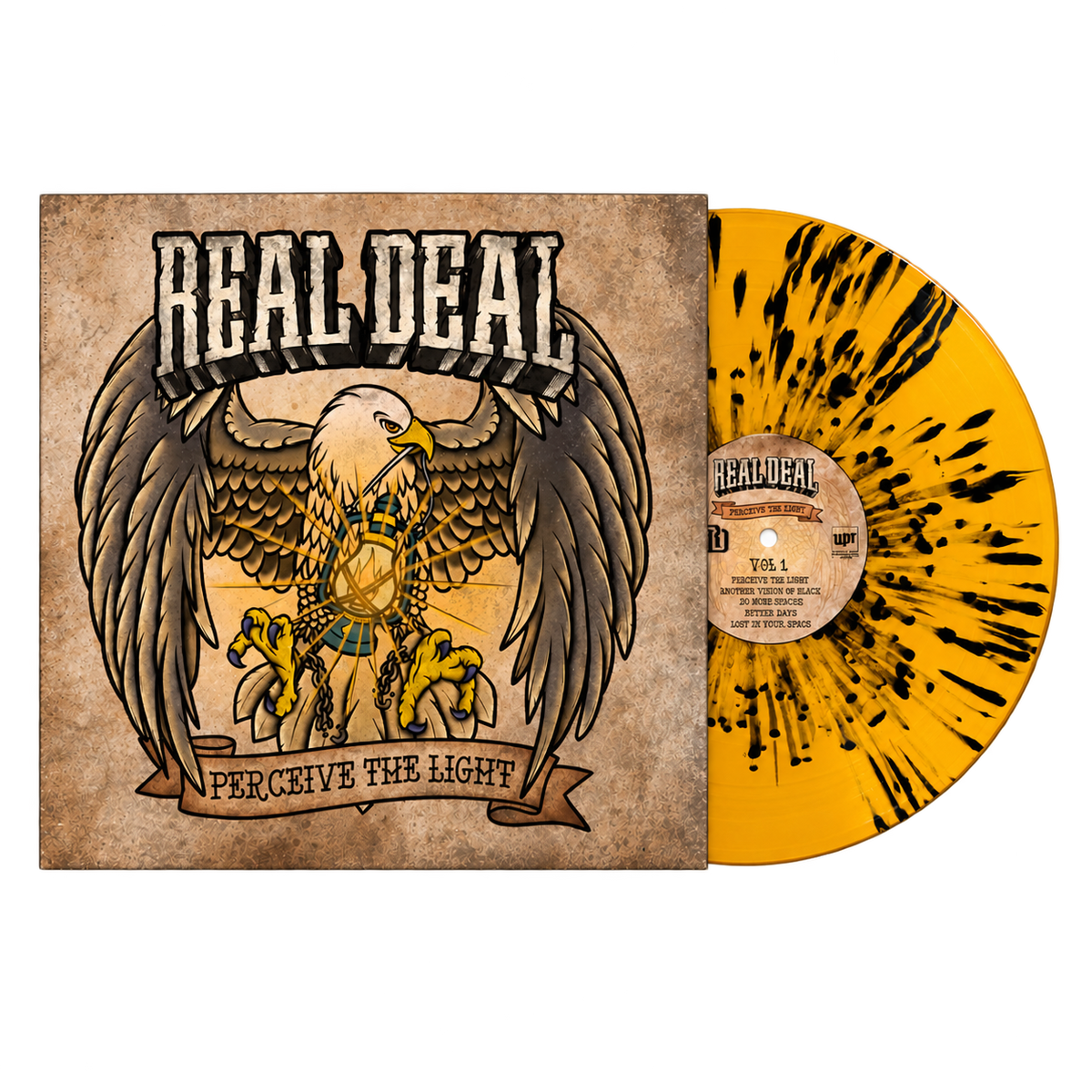REAL DEAL "Perceive the Light" LP Vinyl