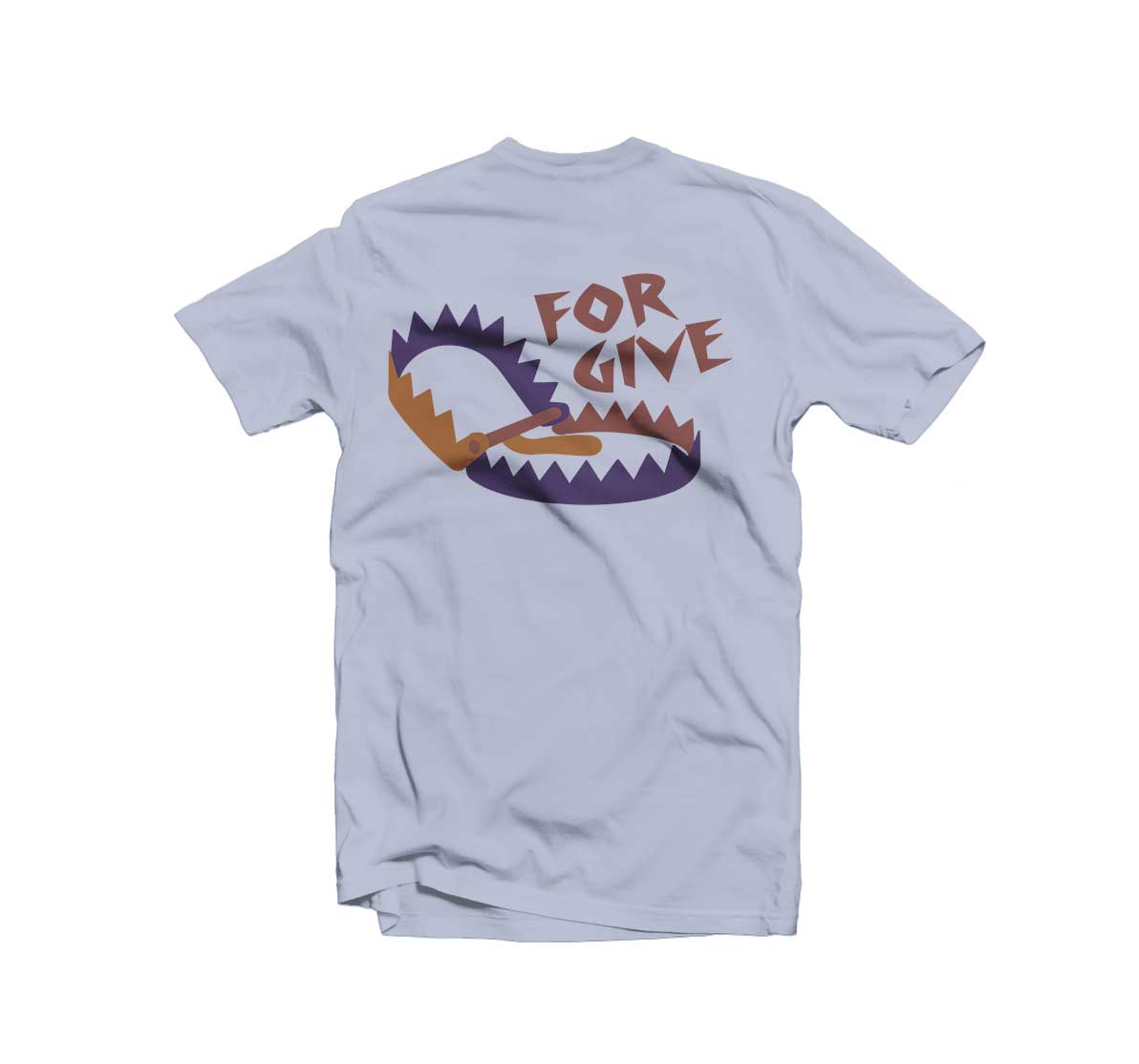 FORGIVE Blue T-Shirt