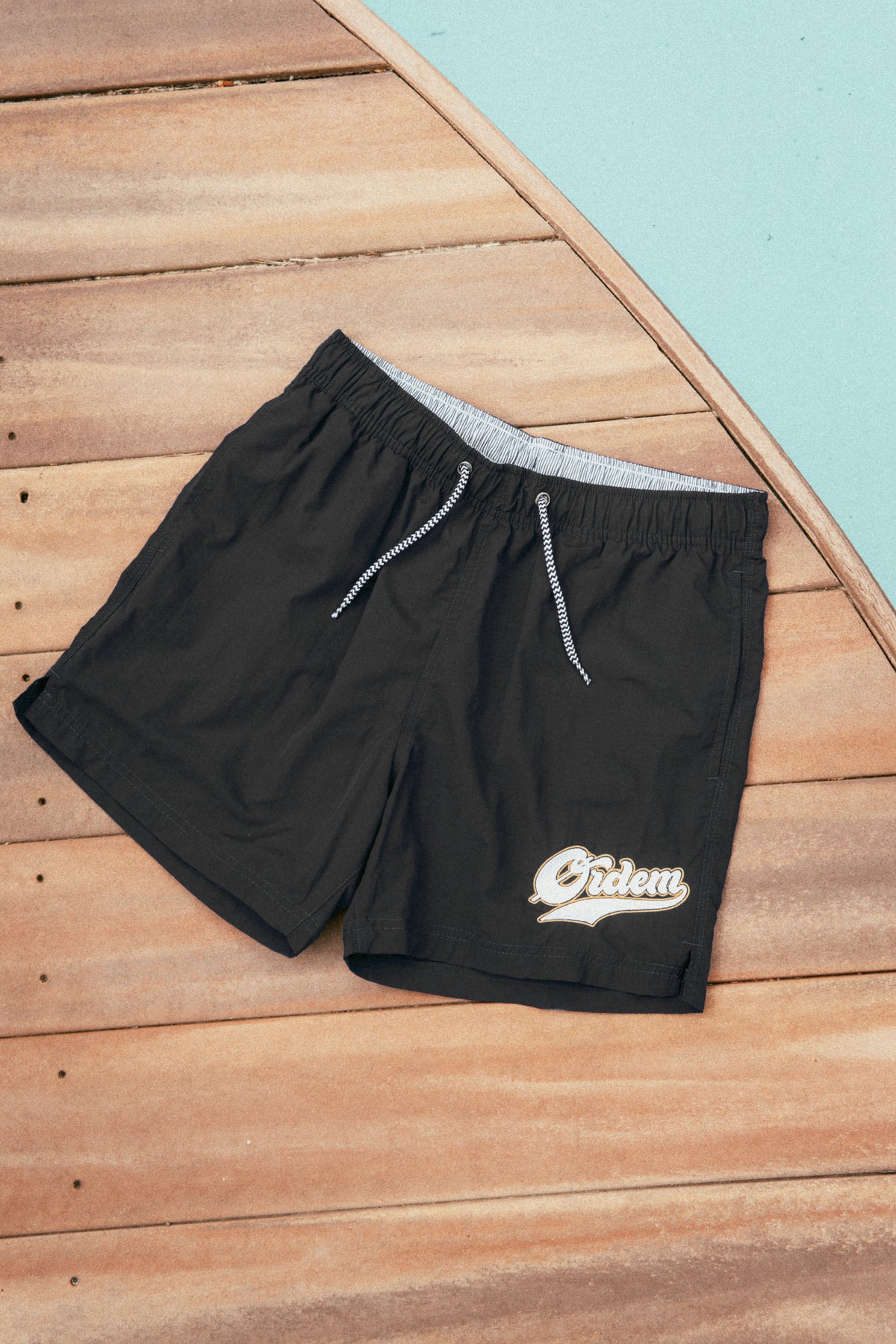 ORDEM - "Bathball Logo" Black Bathsuit