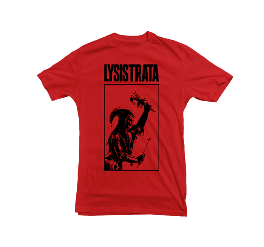 LYSISTRATA  "Jester" Red T-Shirt