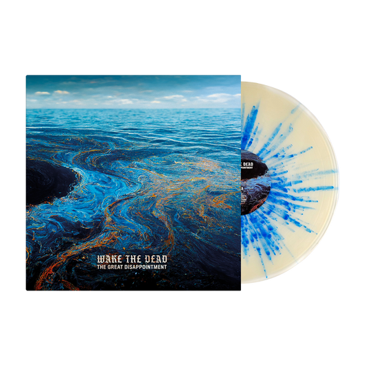 WAKE THE DEAD - "The Great Disappointment" LP (Clear w/ blue splatter)