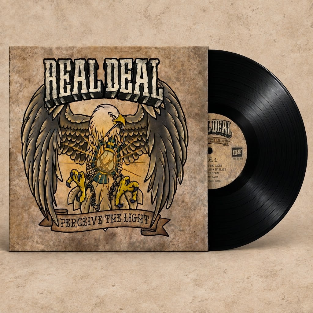 REAL DEAL "Perceive the Light" LP Vinyl