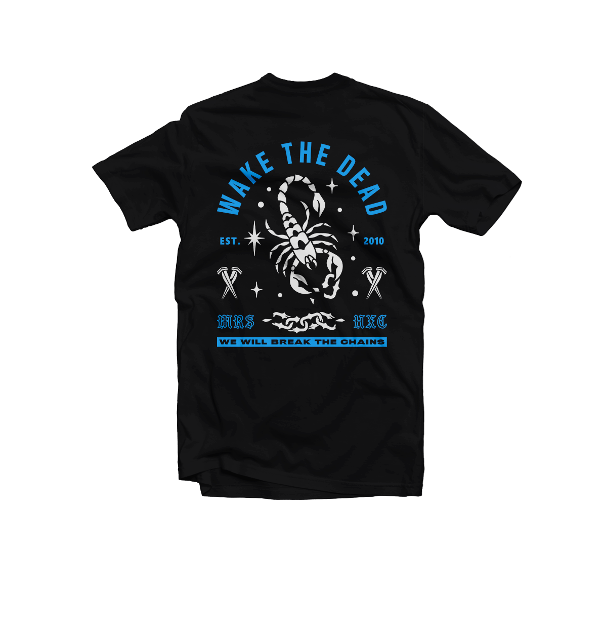 WAKE THE DEAD - "Scorpion" Black T-Shirt