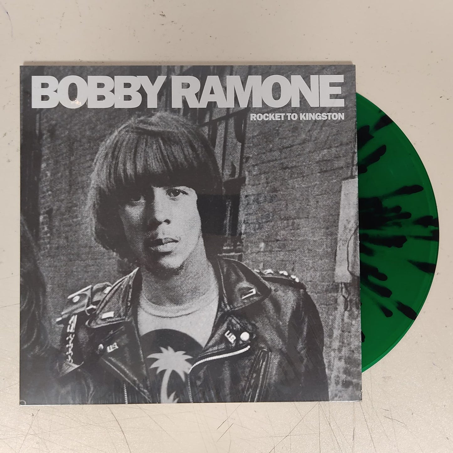 BOBBY RAMONE "Rocket to Kingston" SPLATTER LP