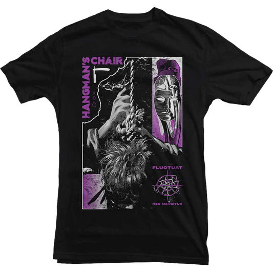 HANGMAN'S CHAIR "OHRAI" Black T-Shirt