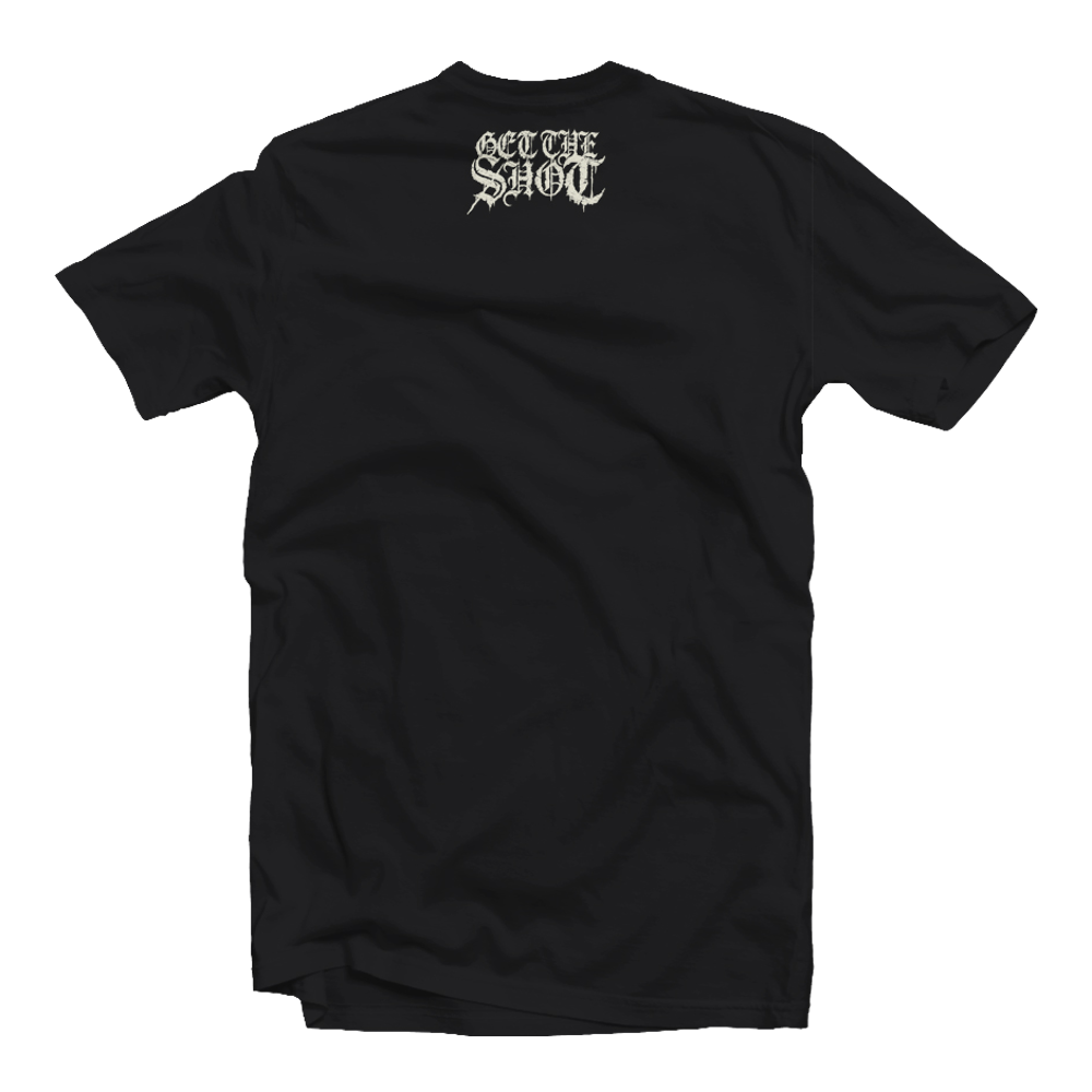 GET THE SHOT "Infinite Punishment" Black T-Shirt